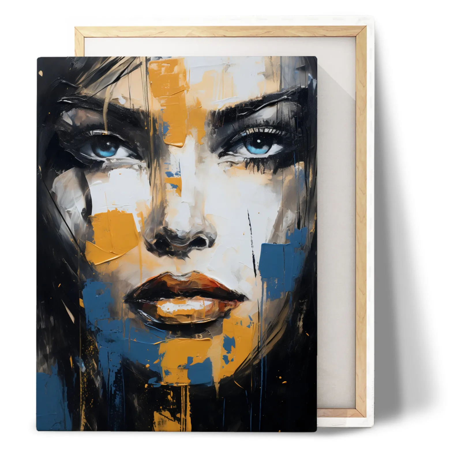 Obraz Do Sypialni ABTRAKCYJNY Portret Usta 20x30cm