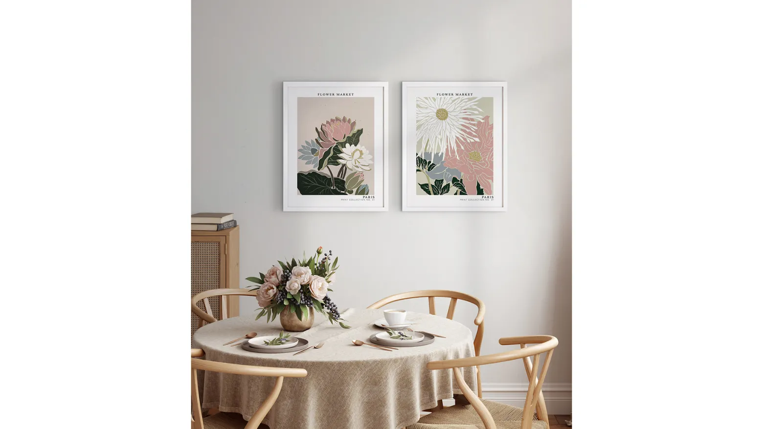 Obraz Fiori Rosa 40x50 cm