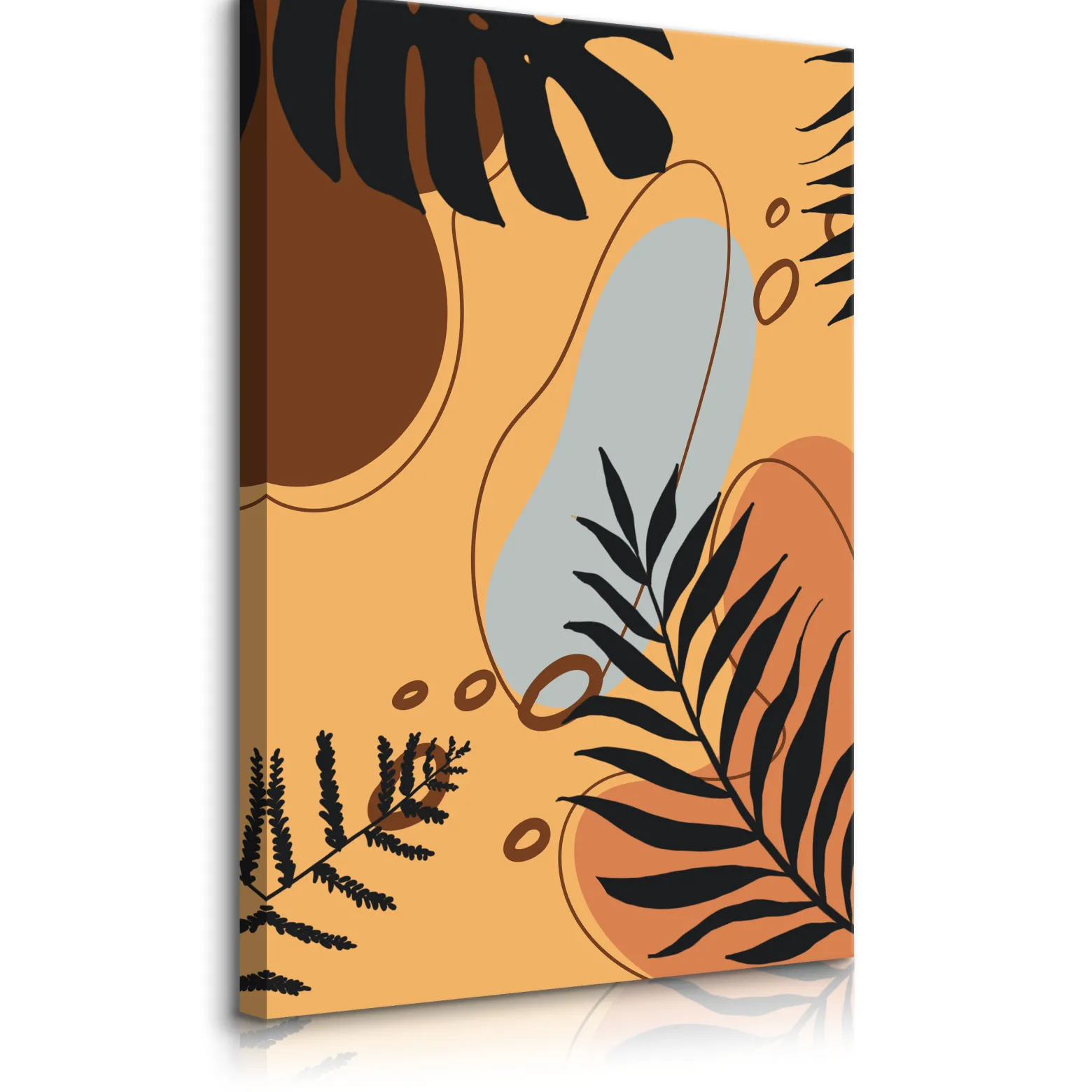Obraz Liście Monstery Palma Boho 20x30cm