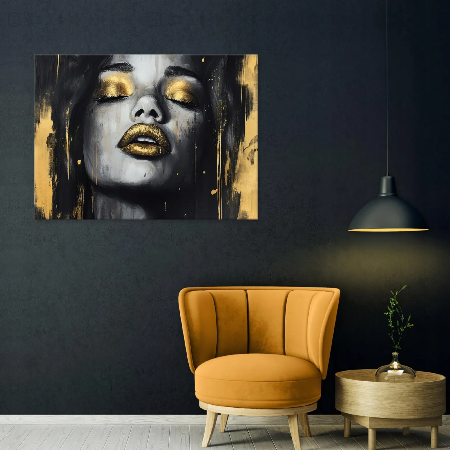 Obraz Na Płótnie Ścianę Kobieta Abstrakcja Do Sypialni Salonu Kuchni 60X40