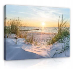 Obraz Na Płótnie Ścianę Plaża Morze 3D Na Płótnie Do Salonu 60X40