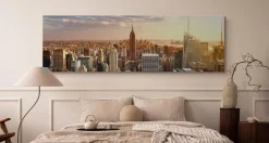 Obraz Panoramiczny Nowojorska Panorama 145x45cm