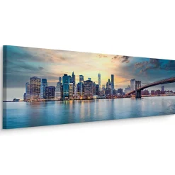 Obraz Panoramiczny Nowojorska Panorama 145x45cm