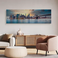 Obraz Panoramiczny Nowojorska Panorama 145x45cm