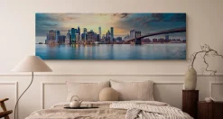 Obraz Panoramiczny Nowojorska Panorama 145x45cm