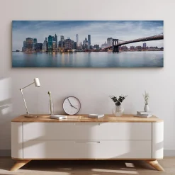 Obraz Panoramiczny Panorama Nowego Jorku 145x45cm