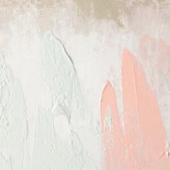 Obraz Ręcznie Malowany Różowa Abstrakcja 60x80 cm