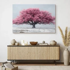 Obraz Sakura Kwiaty Kwitnącej Wiśni 30x20cm