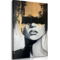 Obraz Tajemniczy Portret W Stylu Glamour 20x30cm
