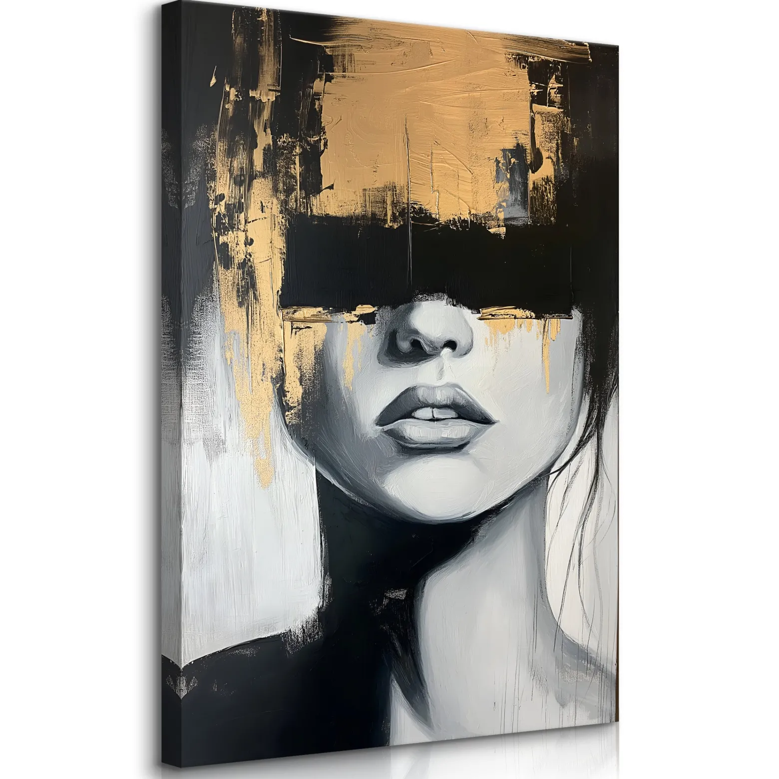 Obraz Tajemniczy Portret W Stylu Glamour 20x30cm