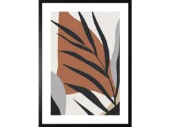 Obraz w ramie Boho Palm Leaf 53x73 cm