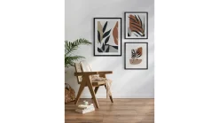 Obraz w ramie Boho Palm Leaf 53x73 cm