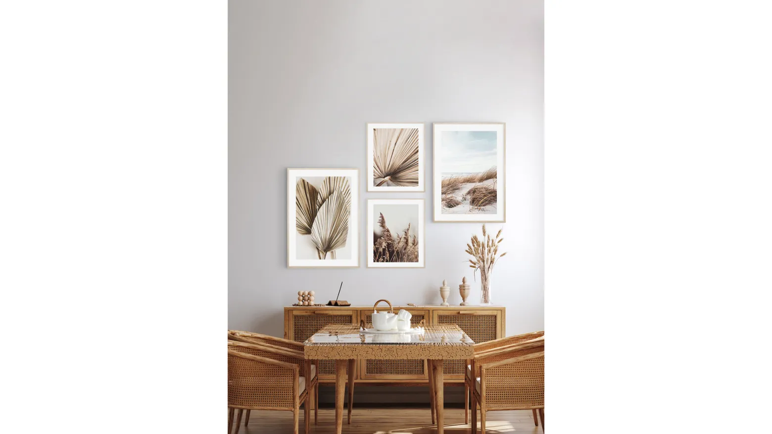 Obraz w ramie Coastal Dunes No.1 53x73 cm