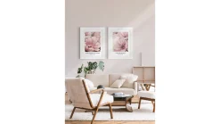 Obraz w ramie Combination Of Pink Flowers 62x82 cm