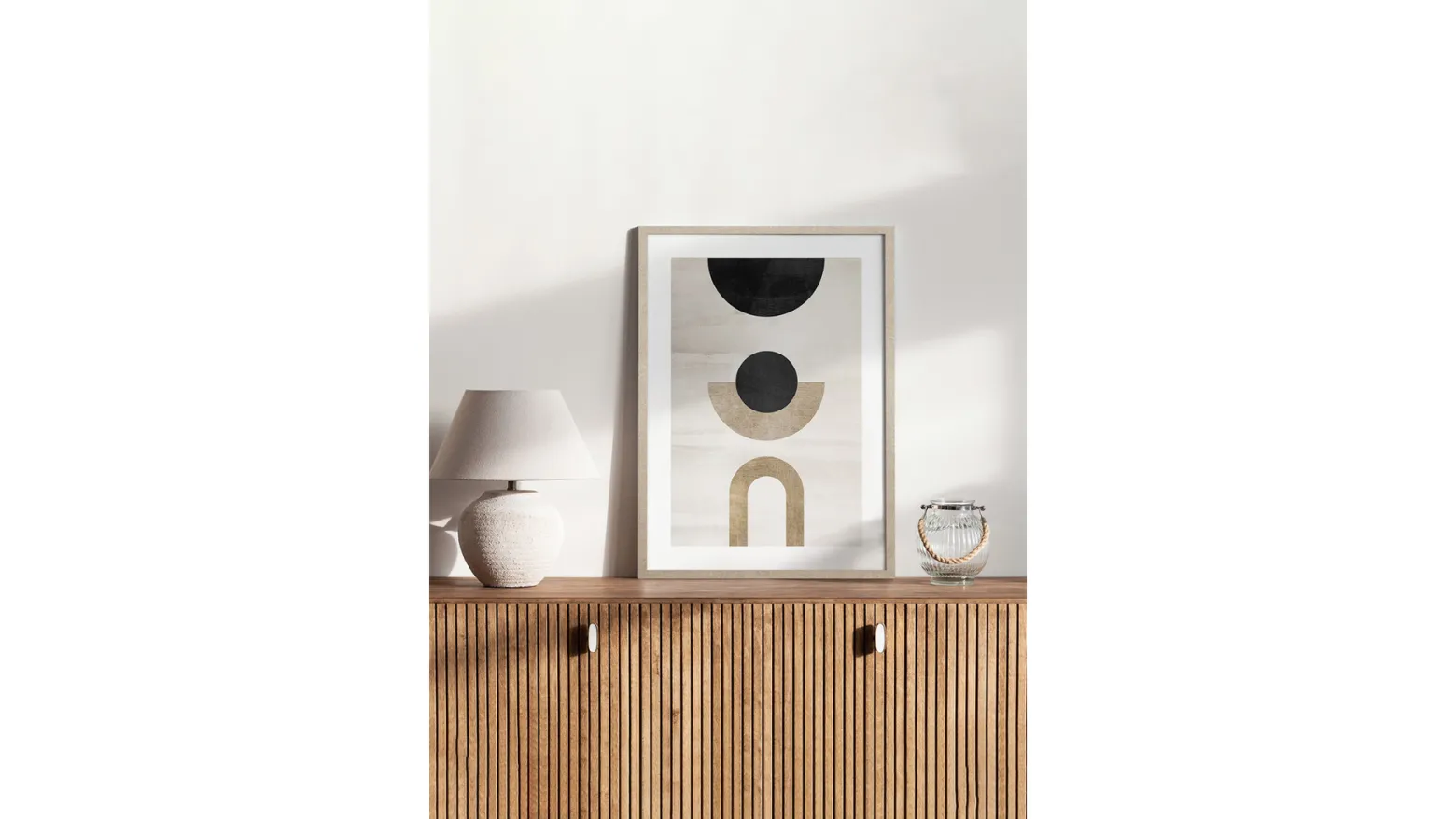 Obraz w ramie Composition Of Zen Abstraction 53x73 cm