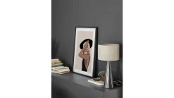 Obraz w ramie Stylish Woman In A Hat 53x73 cm