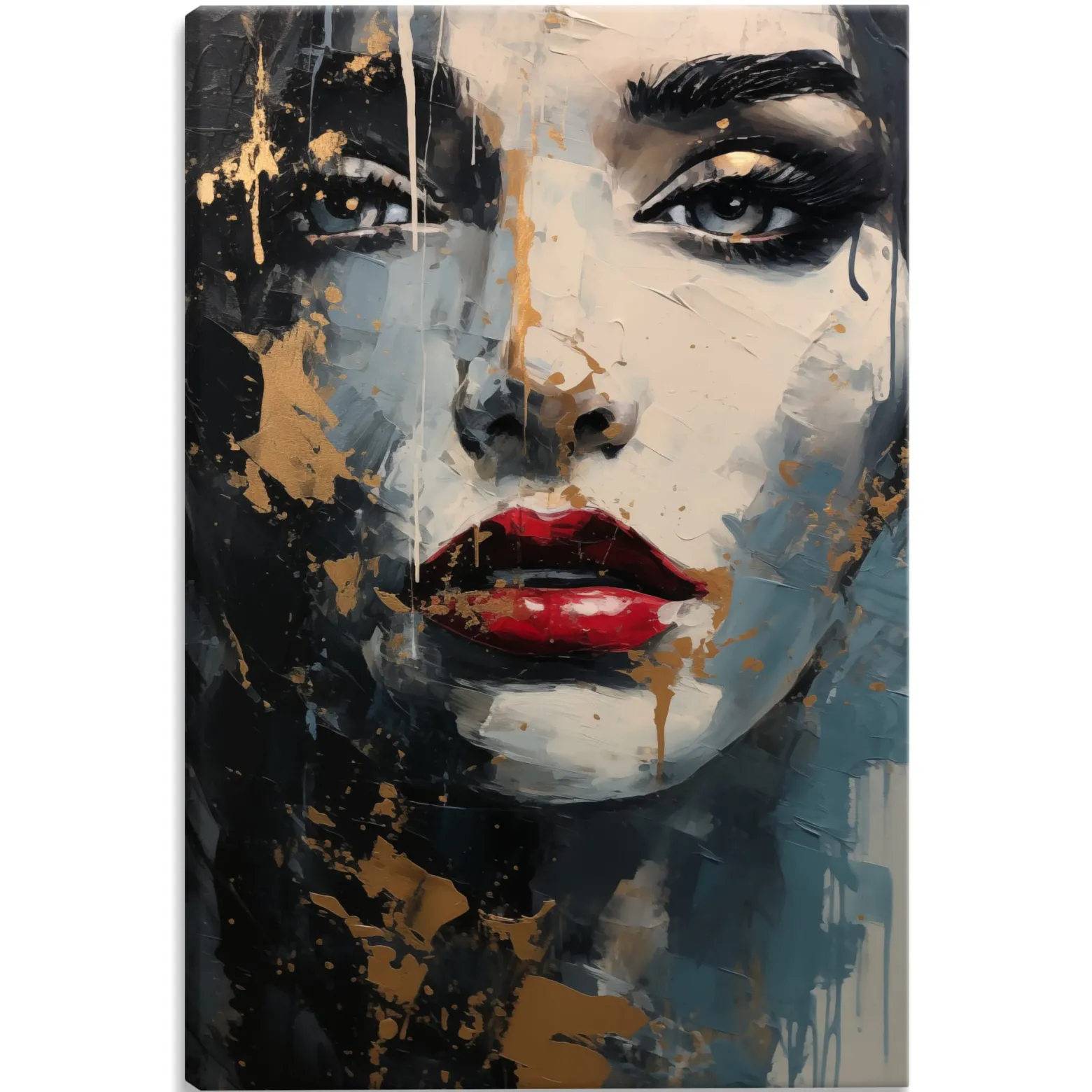 Obraz Zmysłowy Kobiecy Portret 20x30cm