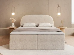 Łoże ALLURE 140x200 Now or never 06 z topperem