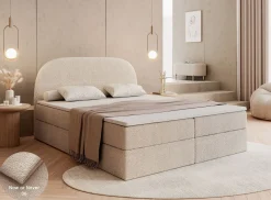 Łoże ALLURE 140x200 Now or never 06 z topperem
