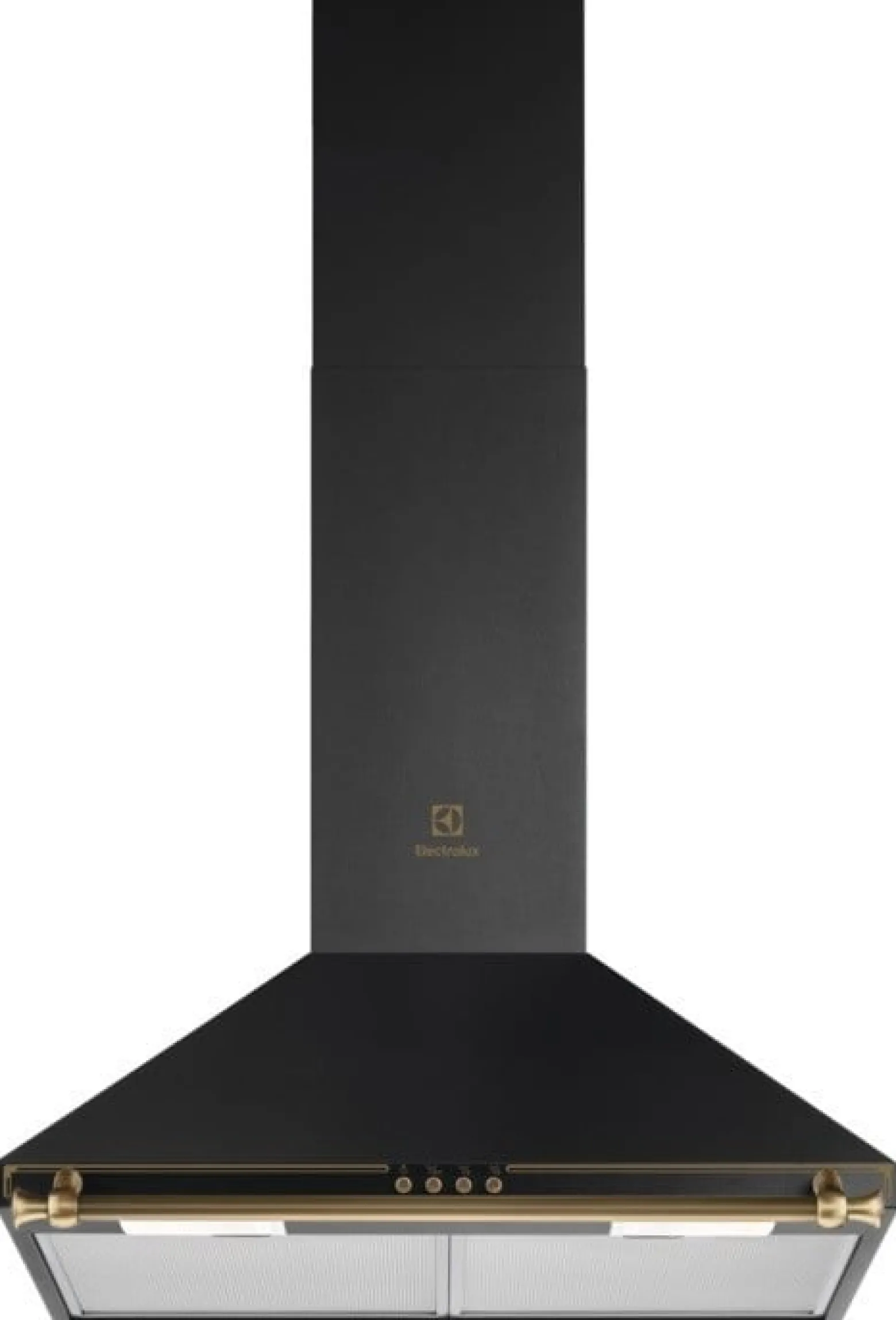 Okap kominowy przyścienny Electrolux EFC226R czarny mat