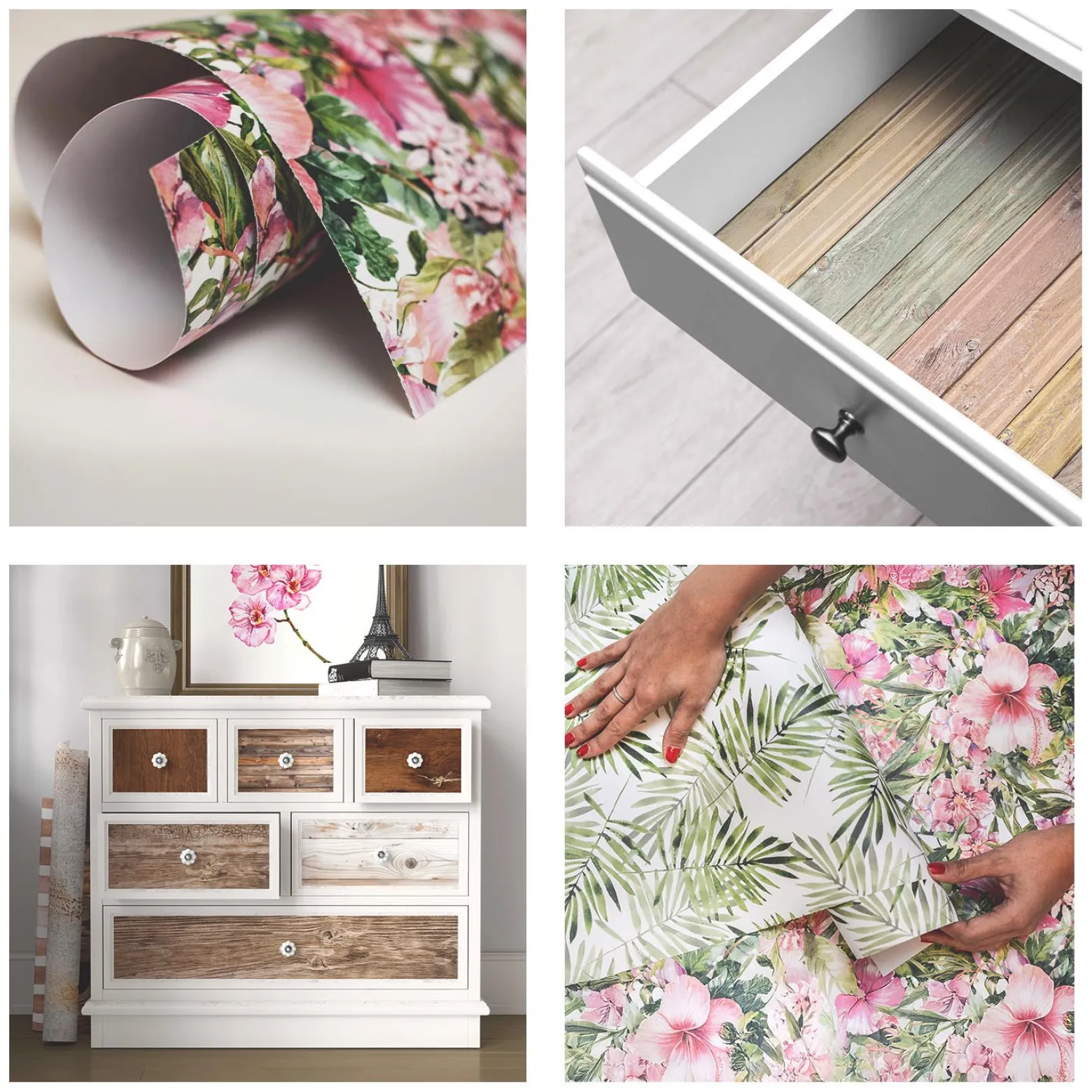 Okleina meblowa Beżowa symetria 50x100 Folia samoprzylepna Salon Mat