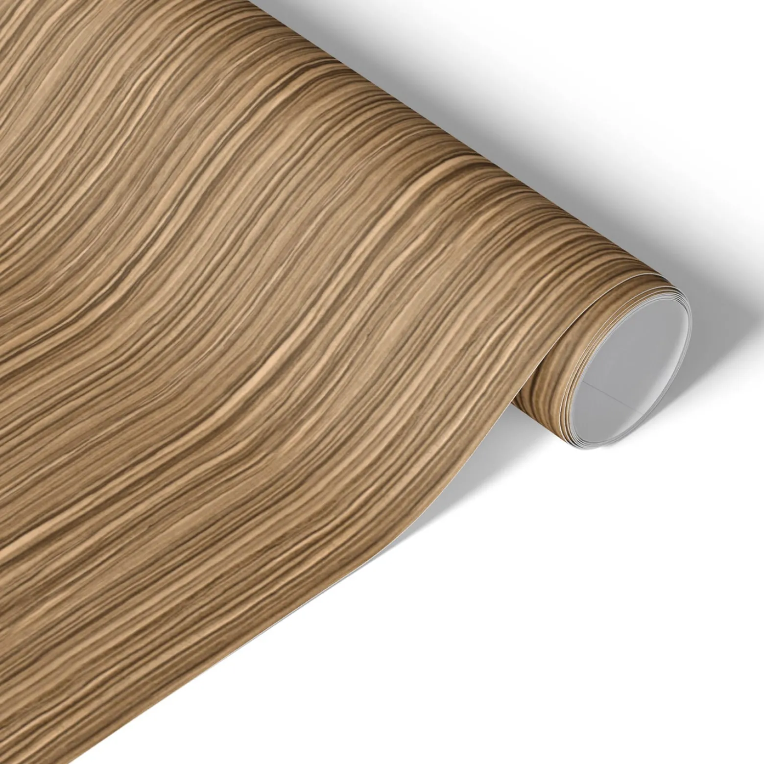 Okleina meblowa Brązowe linie 50x100 Folia samoprzylepna Drewno DIY