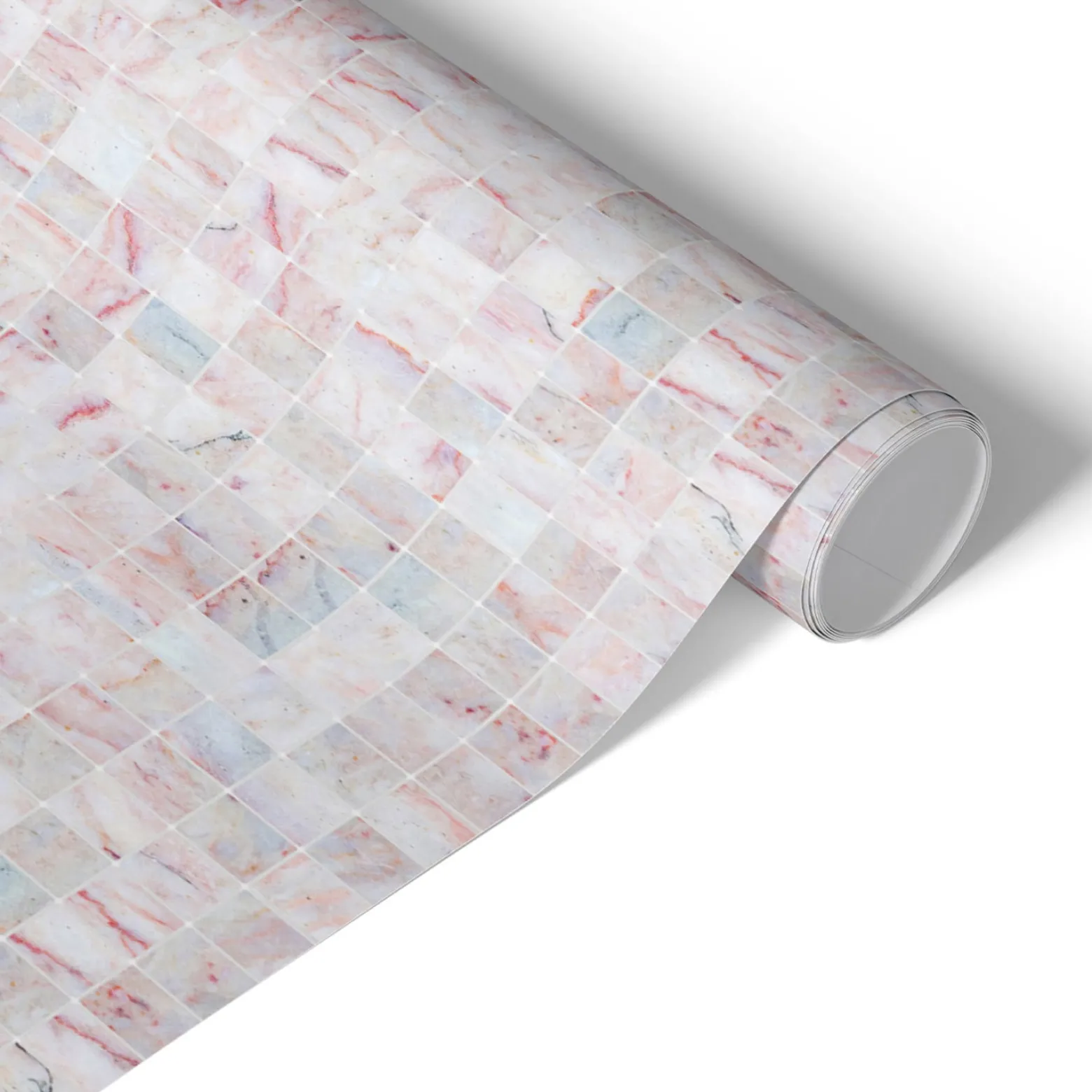 Okleina meblowa Pastelowa mozaika 50x100 Folia samoprzylepna DIY
