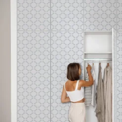 Okleina meblowa Regularna szarość 50x100 Folia samoprzylepna Mat