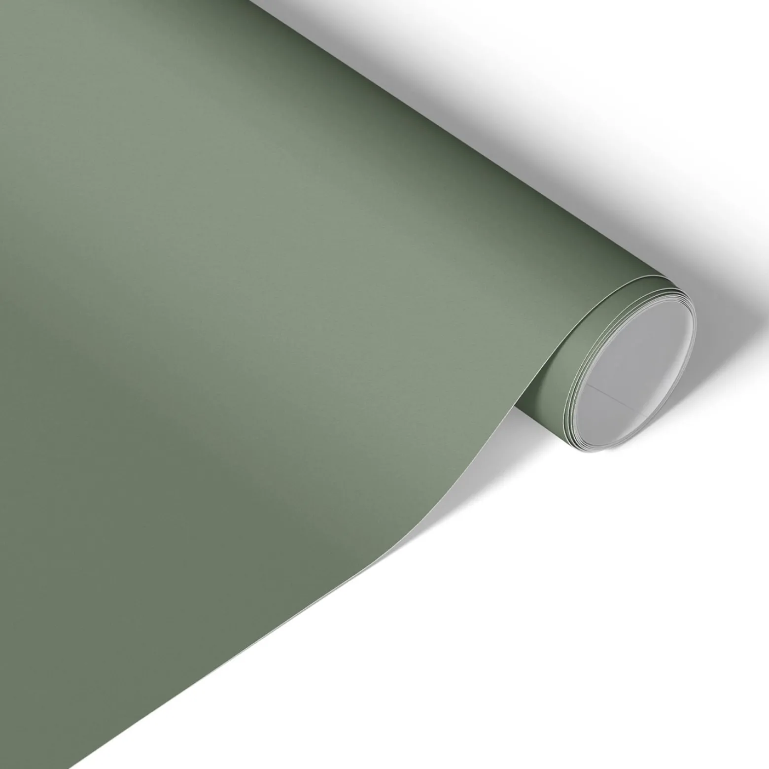 Okleina meblowa Zielona powierzchnia 50x100 Folia samoprzylepna Mat