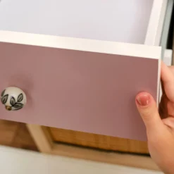 Okleina na meble Różowy minimalizm 50x100 Folia samoprzylepna Pokój