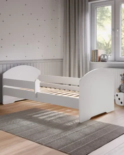 Łożko dziecięce LUK z barierką 140x70