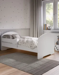 Łożko dziecięce LUK z barierką 140x70