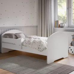 Łożko dziecięce LUK z barierką 140x70