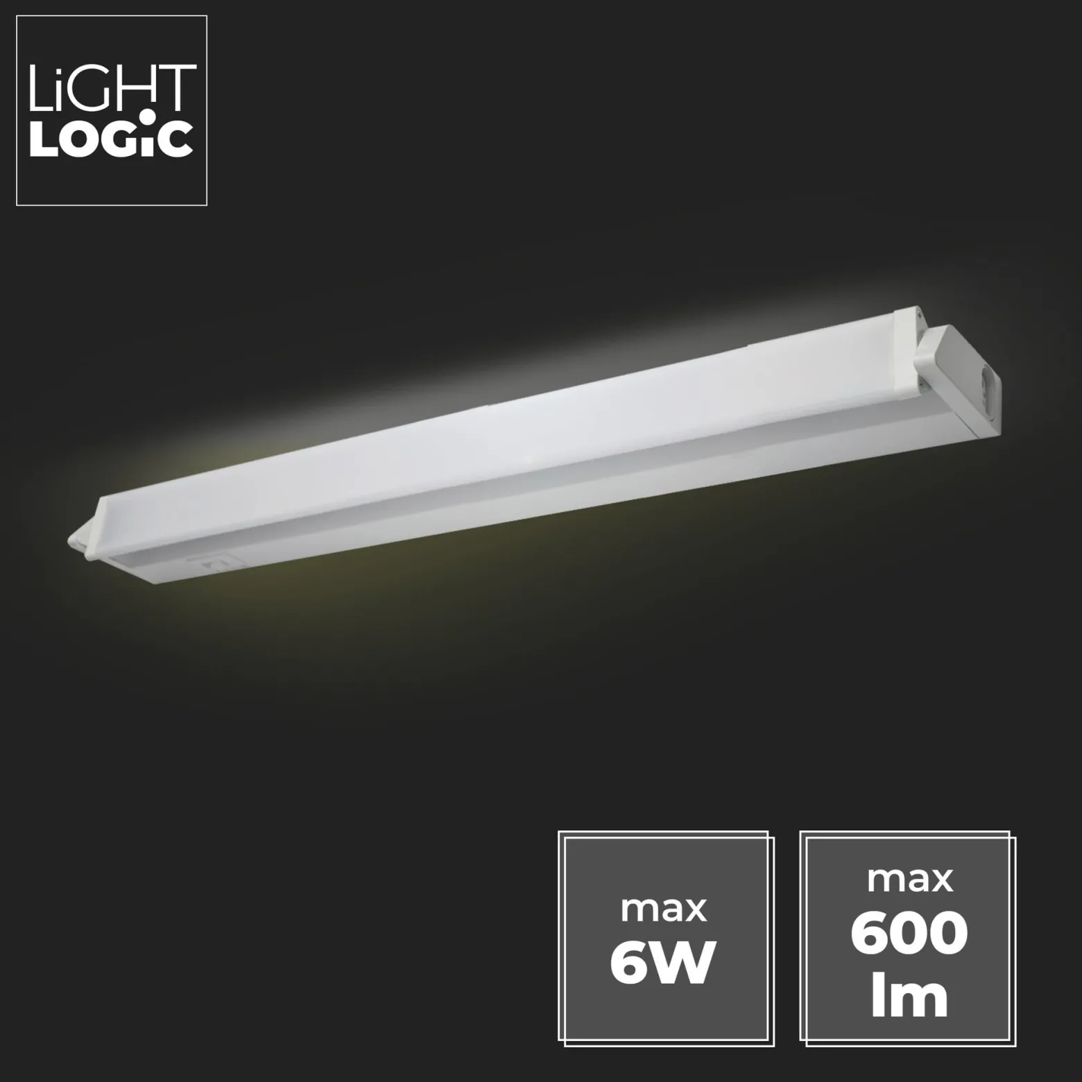 Oprawa podszafkowa LL RILAK LED CCT 6W 66689 LightLogic listwa biały zmian