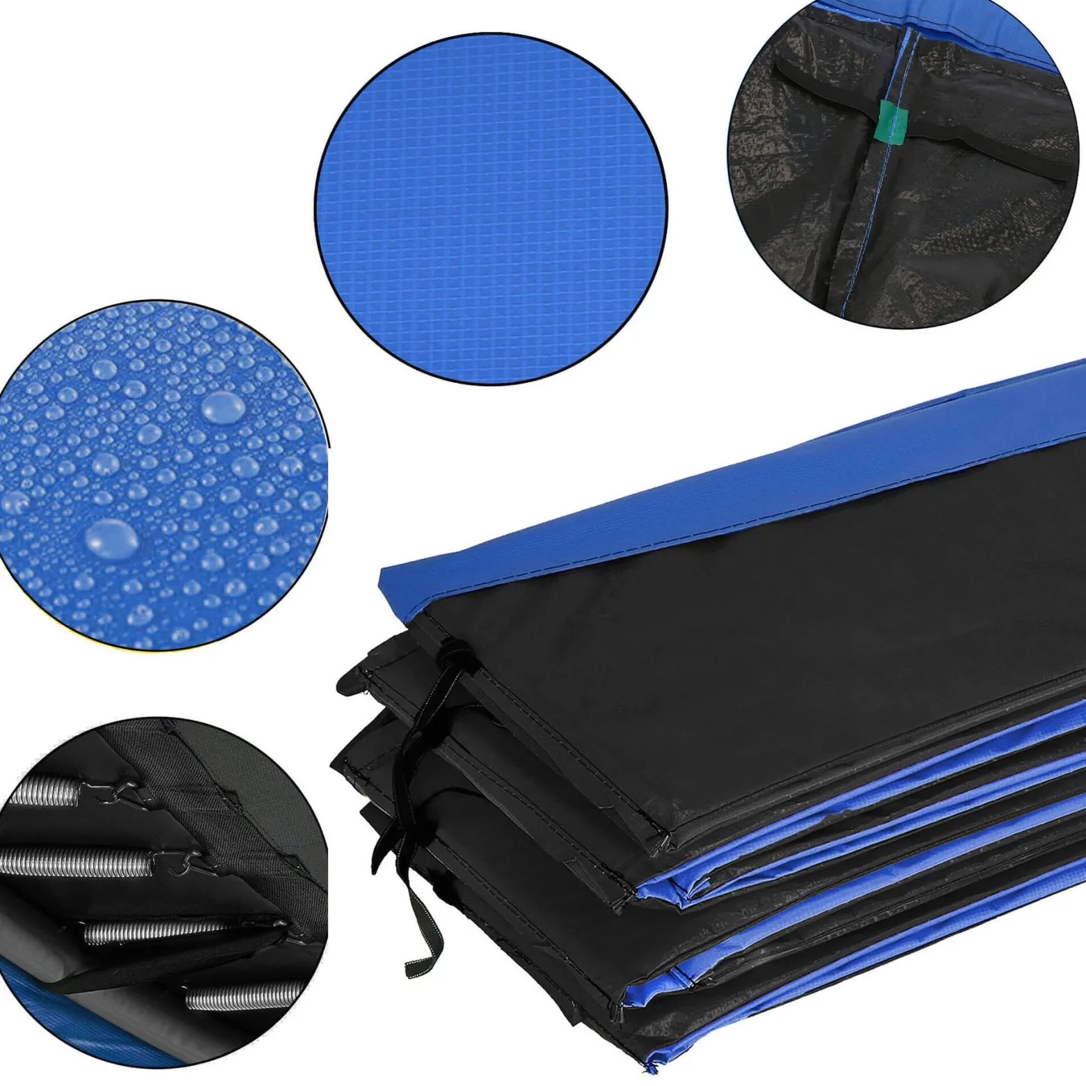 Osłona na sprężyny 10FT do trampoliny 300/305/312cm niebieska