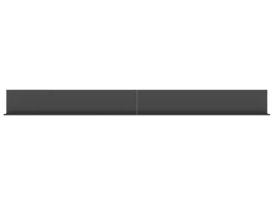 Oświetlenie LED z półką 210 cm do kuchni Milino czarna