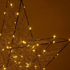 Oświetlenie świąteczne 100 LED gwiazda biały ciepły