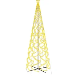 Ozdoba w kształcie choinki Biały 500 x 160 cm vidaXL