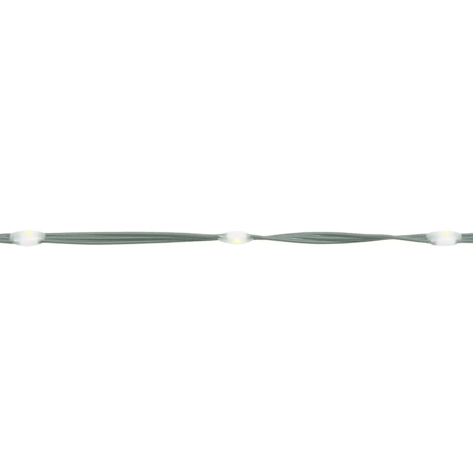 Ozdoba w kształcie choinki Biały 500 x 160 cm vidaXL