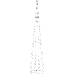 Ozdoba w kształcie choinki Niebieski 500 x 160 cm vidaXL