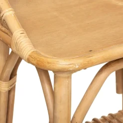 Ozdobna szafka nocna do pokoju dziecięcego, 56 cm, rattanowa