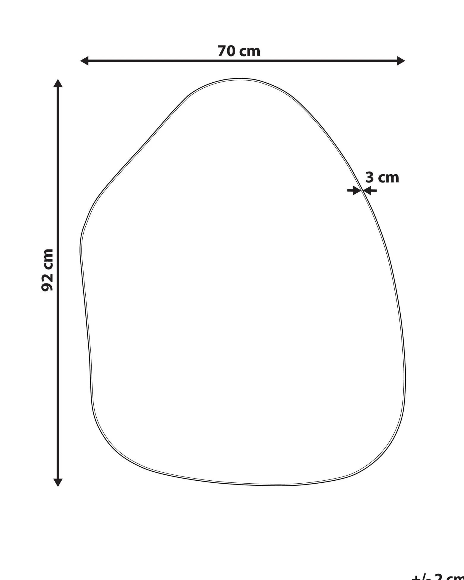 Ozdobne lustro ścienne metalowe 70 x 92 cm złote