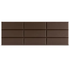 Panel Tapicerowany Brązowy 50x15cm