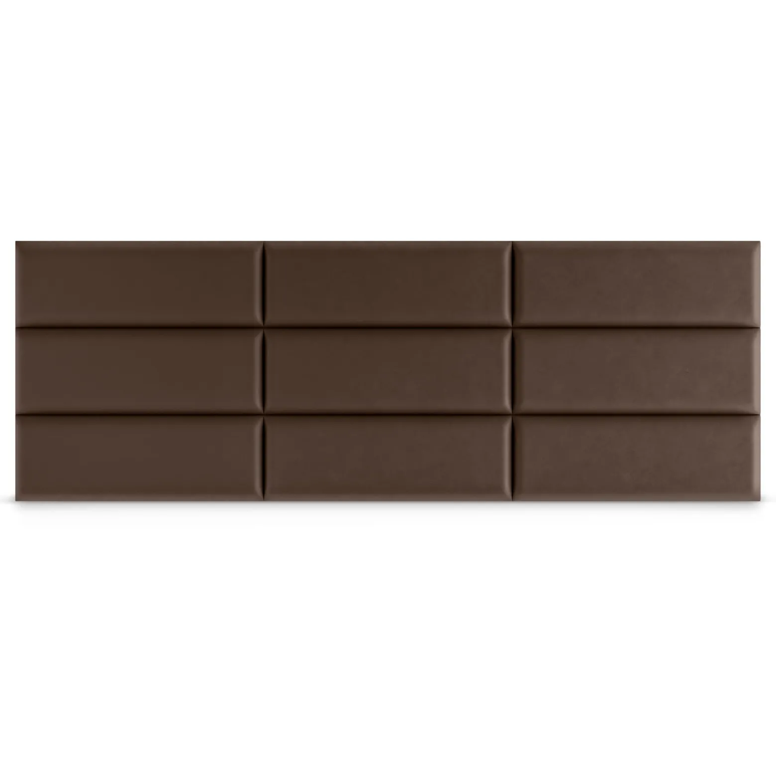 Panel Tapicerowany Brązowy 50x15cm