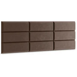 Panel Tapicerowany Brązowy 50x15cm