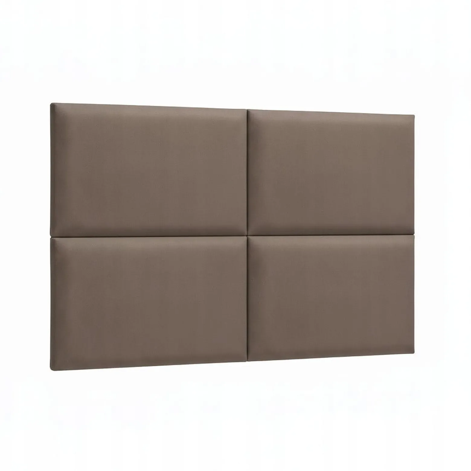 Panel Tapicerowany Prostokąt Komvortowy 50X40 Cm Szary Smart Velvet