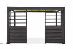 Panel Żaluzjowy 123,5 cm Regulowany Osłona do Pergoli PREMIUM 4m