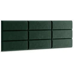 Panel Tapicerowany Butelkowa Zieleń 50x15cm