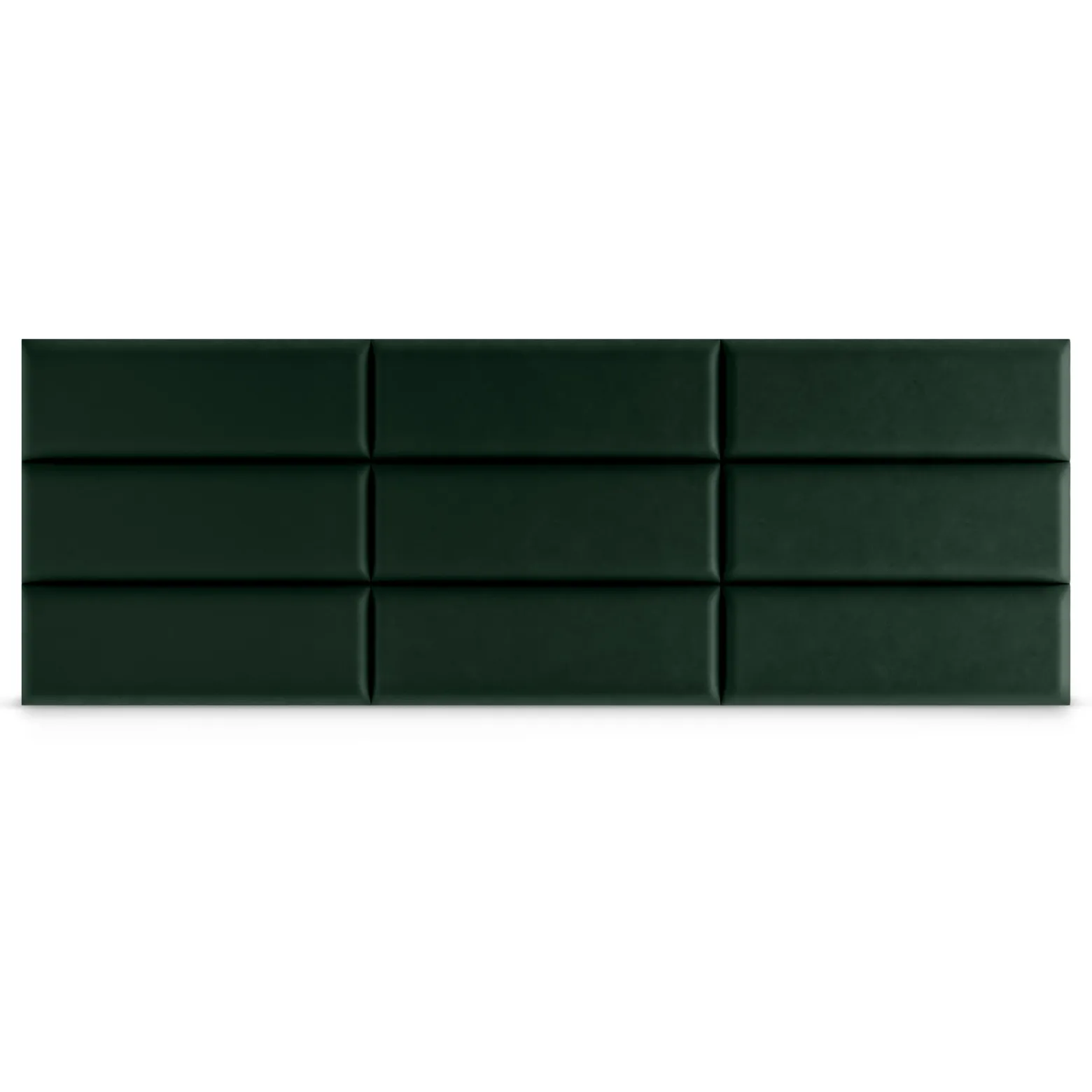 Panel Tapicerowany Butelkowa Zieleń 50x15cm