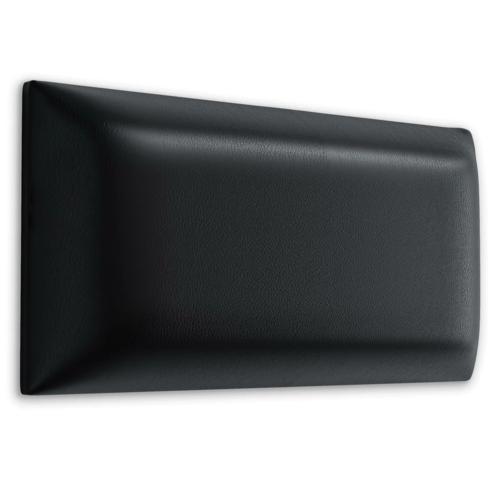 Panel Tapicerowany Eko Skóra Czarny 50x15cm